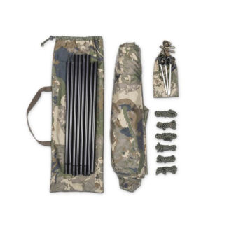 Płachta Biwakowa Nash Bank Life Multi Tarp Camo XL - 5