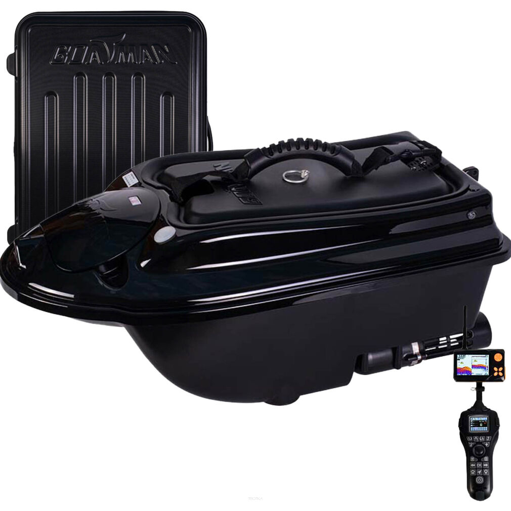 Łódka Zanętowa Boatman Actor Plus Sonar Echosonda SN4 Home GPS + Pokrowiec