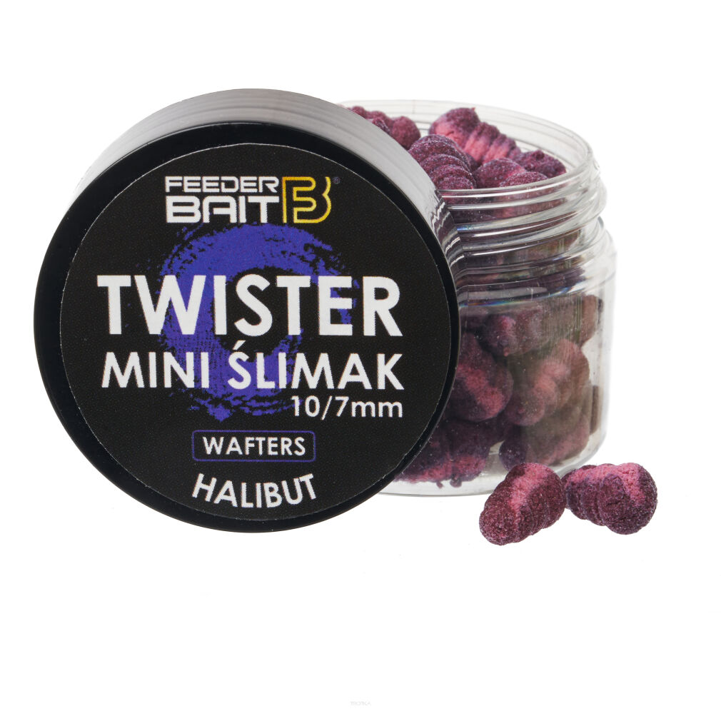 Przynęty do metody Feeder Bait Wafters Mini Ślimak - Halibut