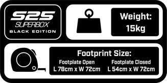 Kosz Wędkarski Siedzisko Matrix S25 Superbox Black Edition - 5