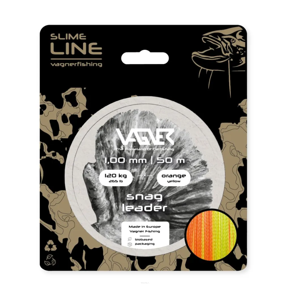 Vagner Slime Line Snag Leader 1mm 50m plecionka strzałowa