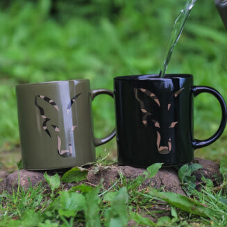 Kubek Fox Black & Camo Head Ceramic Mug - 2