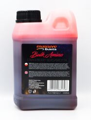 Liquid Karpiowy Massive Baits Bulk Amino 1l - Strawberry Bergamotta