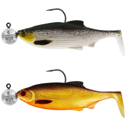 Zestaw Uzbrojonych Gum Westin Ricky The Roach R 'N R 7cm 5g - Dark Water Mix 4