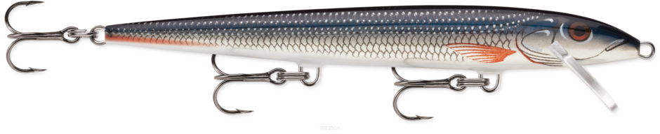 Rapala Original Floating F11 11cm 6g Silver Shiner wobler