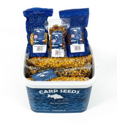 Zestaw ziaren Carp Seeds - Box Full 10l - Squid