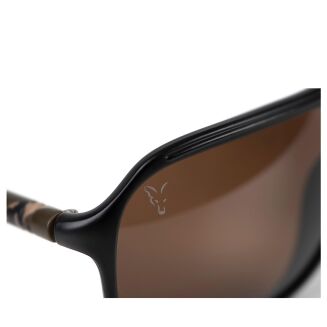Okulary fox AV8 Black & Camo - Brown Lense - 3