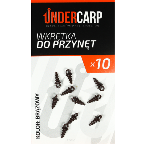 Wkrętka do przynęt Under Carp - brązowa