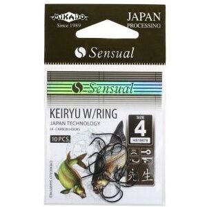 Haczyki Mikado Sensual - Keiryu w/ring roz. 4 B HS10078-4B