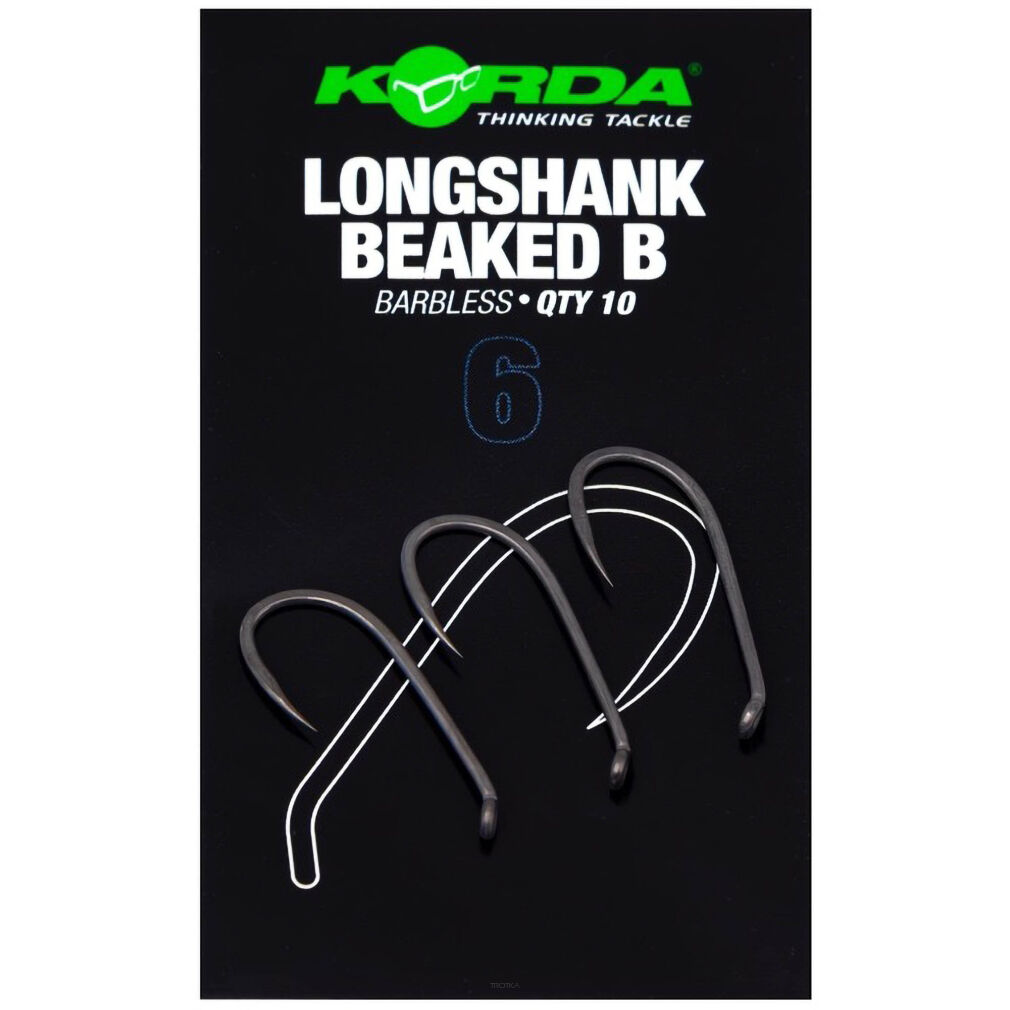 Haczyki Korda Longshank Beaked Barbless - 6