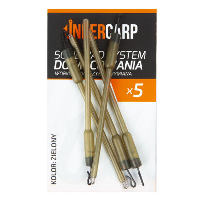 Solid Bag System Under Carp Do Mocowania Worków Pva Szybka wymiana Zielony