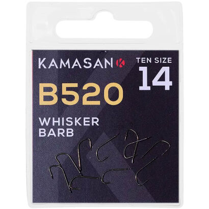 Haczyki Kamasan B520 Whisker Barbless - 14