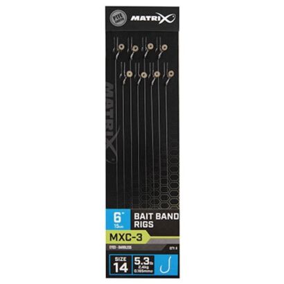 Przypony Matrix MXC-3 Bait Band Rigs 6" 15cm - 14