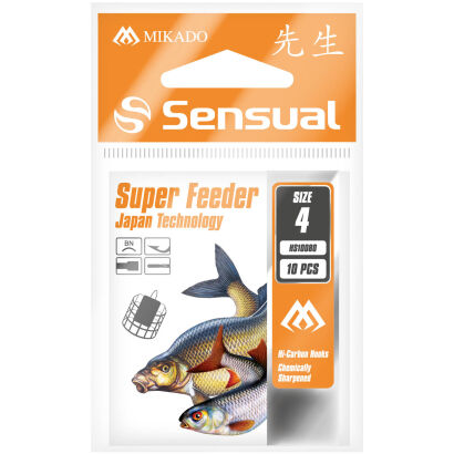 Haczyki Mikado Sensual Super Feeder - 14 Bn