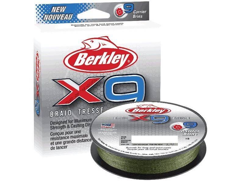 Berkley Plecionka x9 0.06mm 1.8kg 150m Low-Vis Green