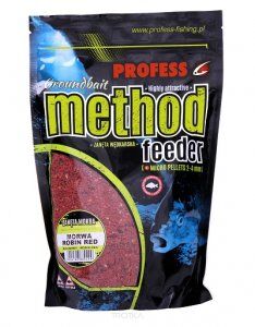 Zanęta Profess Method Feeder Ready 0,7kg - Morwa-Robin Red