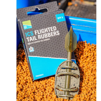 Gumowe Lotki Do Podajnika Preston ICS Flighted Tail Rubbers 5szt - 5