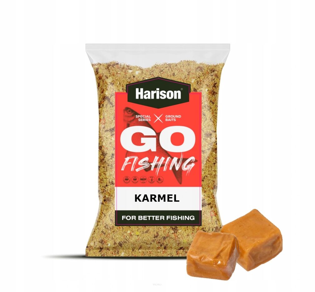 Zanęta Harison Go Fish - Leszcz Karmel 1kg