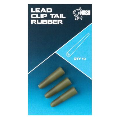 Nasadka Nash Lead Clip Tail Rubber Weed Green