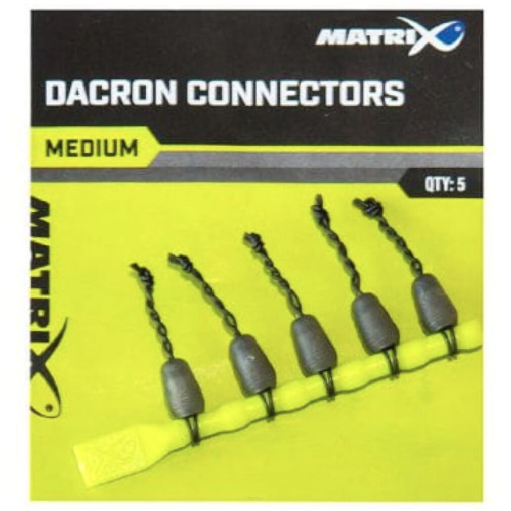 Łączniki Matrix Dacron Connectors - Medium - sklep wędkarski TROTKA