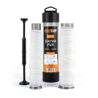 Siatka Pva Under Carp 2w1 Tunel+Ubijak 25mm 7m+35mm 7m