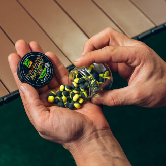 Wafters Solbaits Salmon Duo 8mm Wafters Black - Yellow 50ml - 2