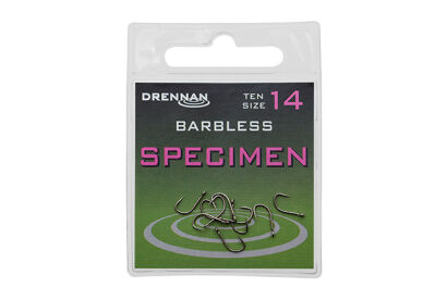 Haczyki Drennan - Specimen Barbless #6