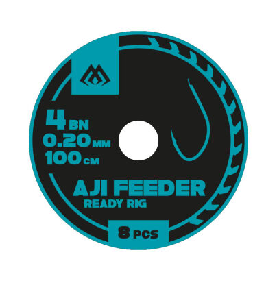 Haczyki Mikado żyłka Aji Feeder 100cm/#12