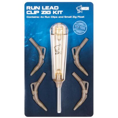 Zestaw Nash Run Lead Clip Zig Kit