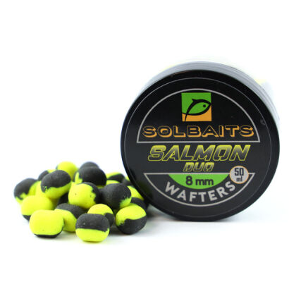 Dumbells Solbaits Duo Wafters Salmon 8mm - Black&Yellow