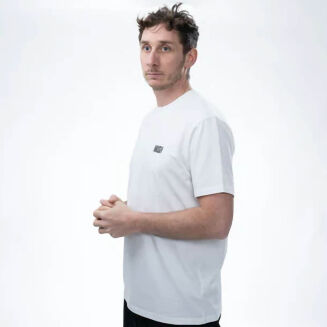 Koszulka Nash Make It Happen Carp Logo T Shirt Ecru - XL - 3