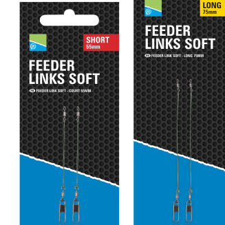 Feederlink Preston Feeder Links Soft Long 75mm - 4