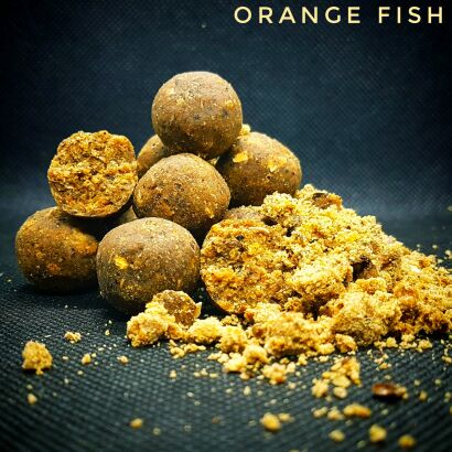 Kulki zanętowe Carp & Fun 900g - Orange Fish 20mm
