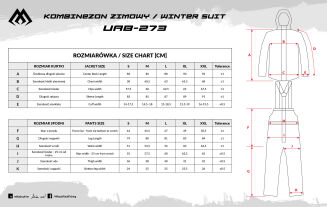 Kombinezon Mikado Zimowy Komplet  - M - 15
