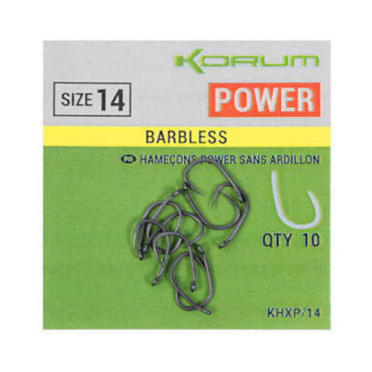 Haczyki Korum Xpert Power Barbless - 10