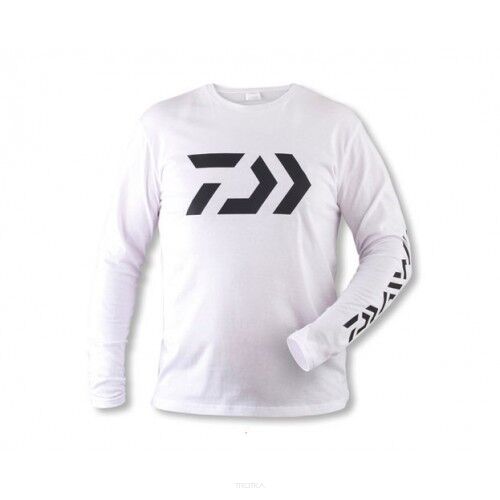 Koszulka Daiwa D-VEC LS Shirt White - M