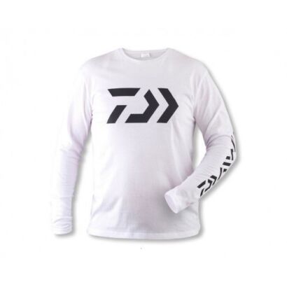 Bluza z długiem rękawem (Long sleeve) Daiwa D-VEC LS Shirt White rozmiar M