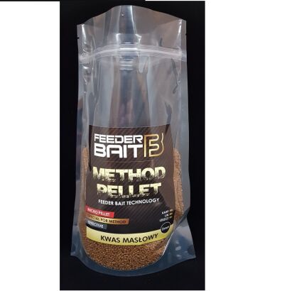 Pellet Feeder Bait 2mm - Kwas Masłowy 0,8kg