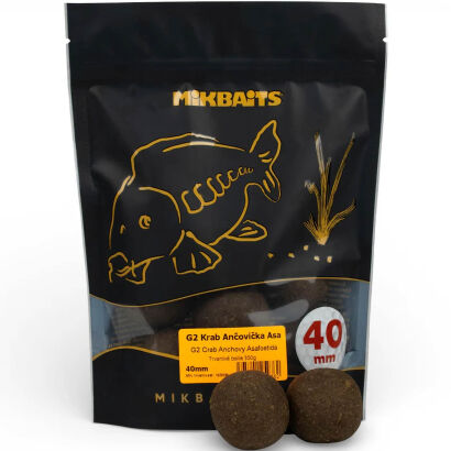 Kulki Mikbaits Gangster 300g - G2 Crab Anchovy Asafoetida 40mm Golf Size