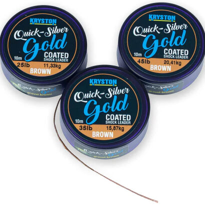 Plecionka W Otulinie Kryston Quicksilver Gold 35lb 10m