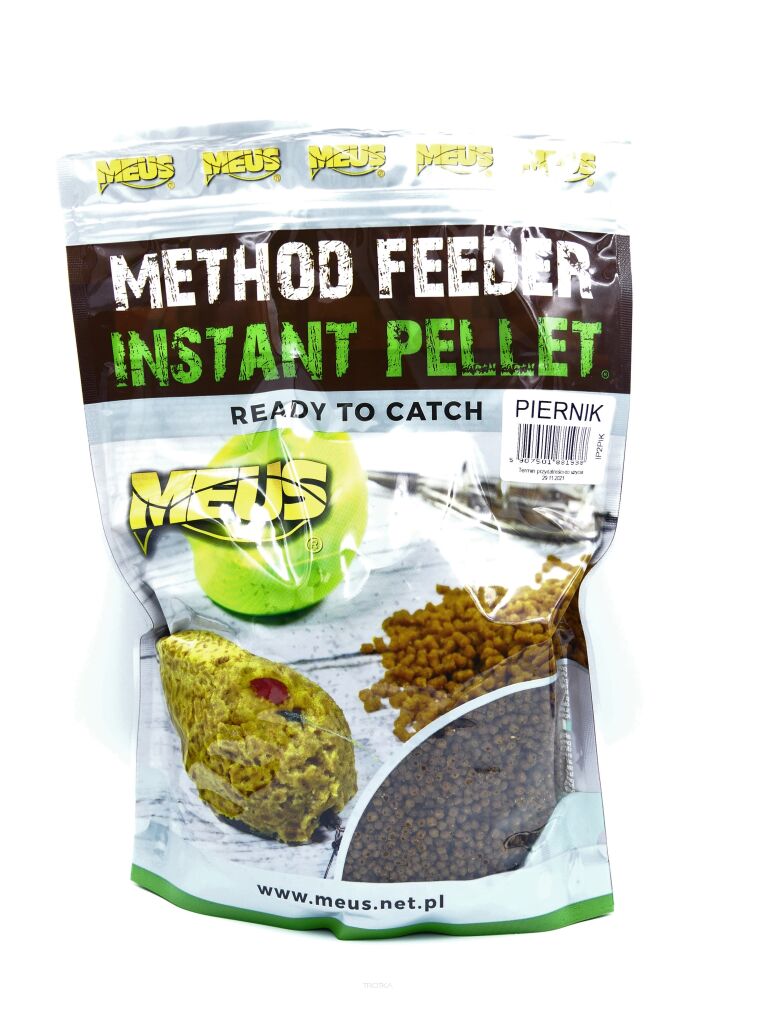 Pellet Meus Method Feeder Instant Ready 700g - Piernik