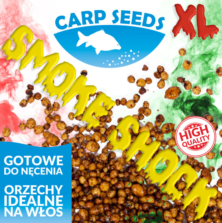 Ziarno Carp Seeds - Smoke Shock Tiger Sweet 1kg