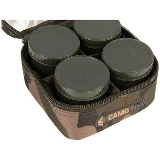 Pokrowiec Z Pojemnikami Fox Camolite 6 Pot Hookbait Case - 2