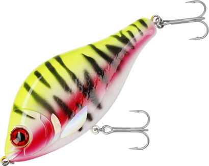 Wobler Mikado Mft Jerk 13cm / Lemon Tiger Tonący