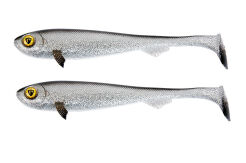 FOX Super Slick Shad UV 18cm / 7" Bleak x 2pcs