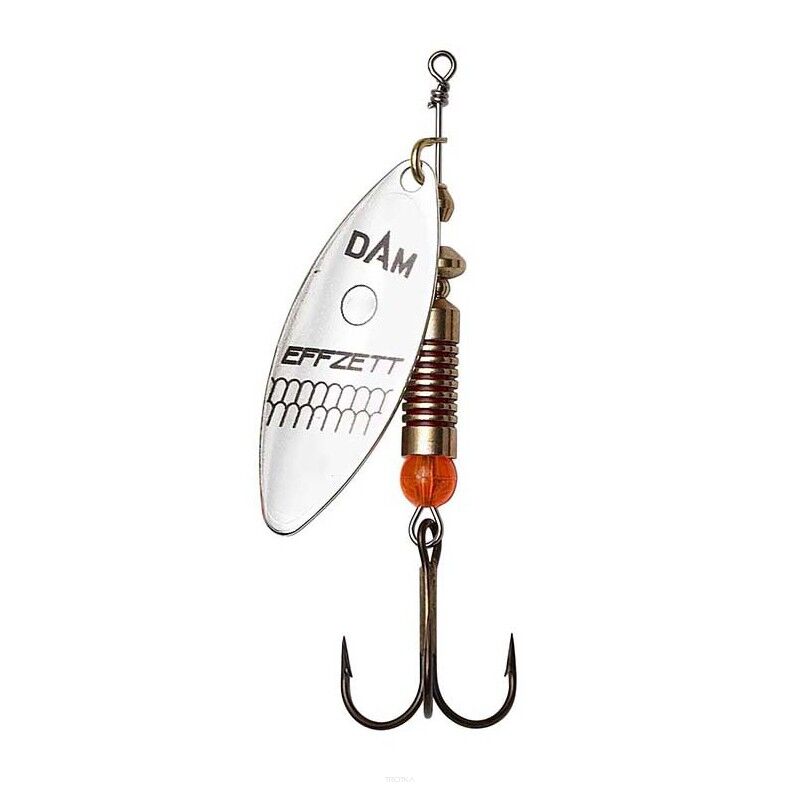 Obrotówka D.A.M Effzett Predator Long 12g #3 - Silver