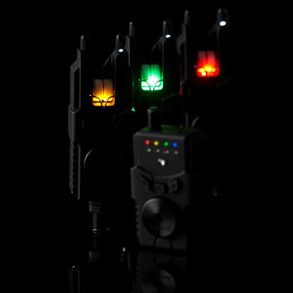 Sygnalizatory Prologic Custom Smx Mkii Bite Alarm Set 3+1 Red/Green/Yellow - 3