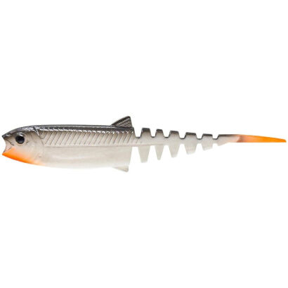 Guma Savage Gear Cannibal Minnow 12.5cm/12.8g White Black