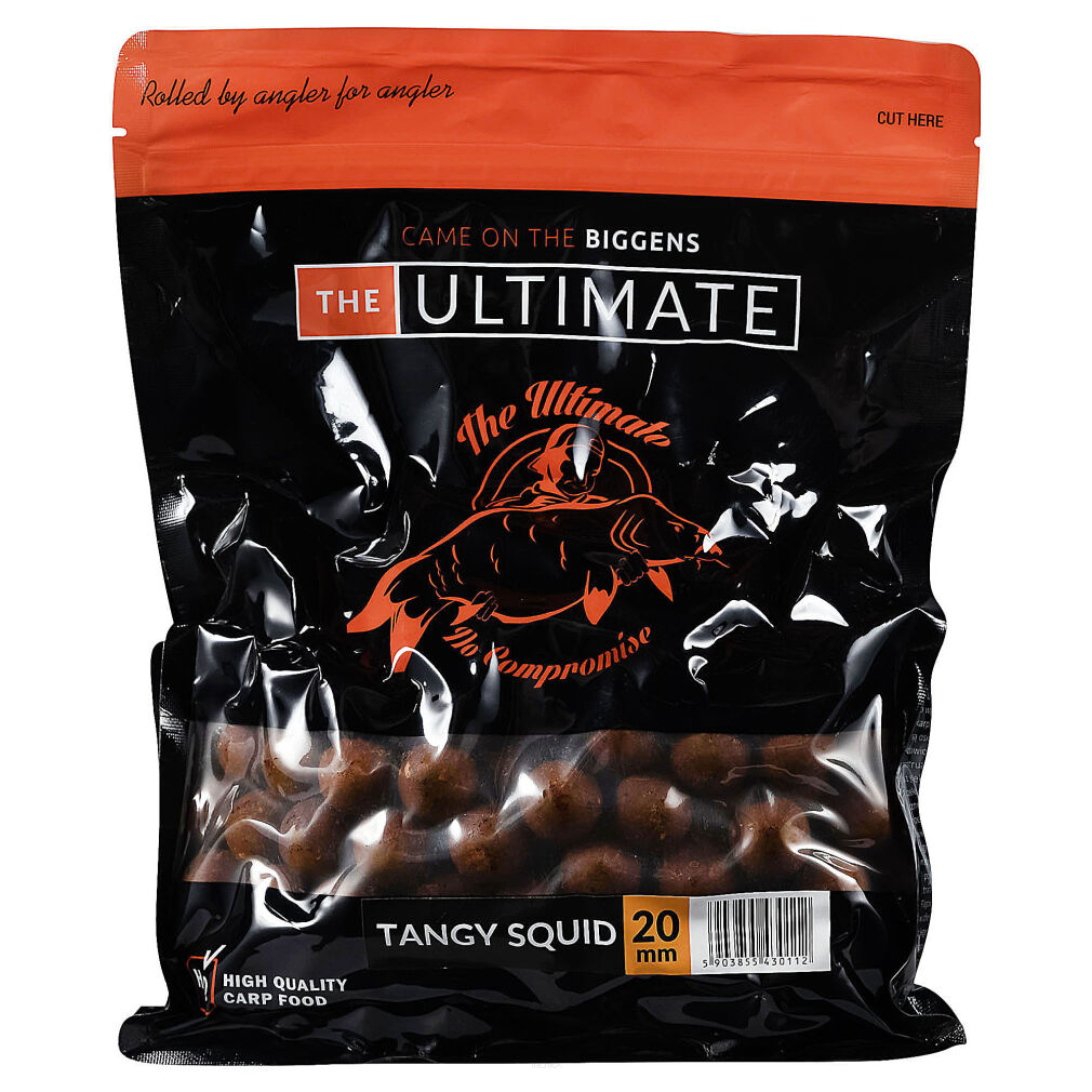 Kulki Proteinowe Ultimate Products Tangy Squid Boilies Mandarynka Kałamarnica 20mm 1kg