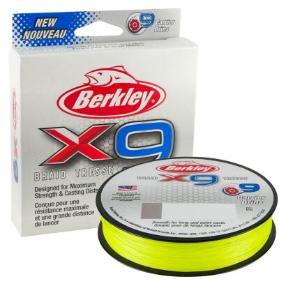 Berkley Plecionka x9 0.12mm 4.5kg 150m Flame Green